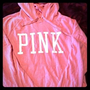 PINK Hooded Sweatshirt size Large